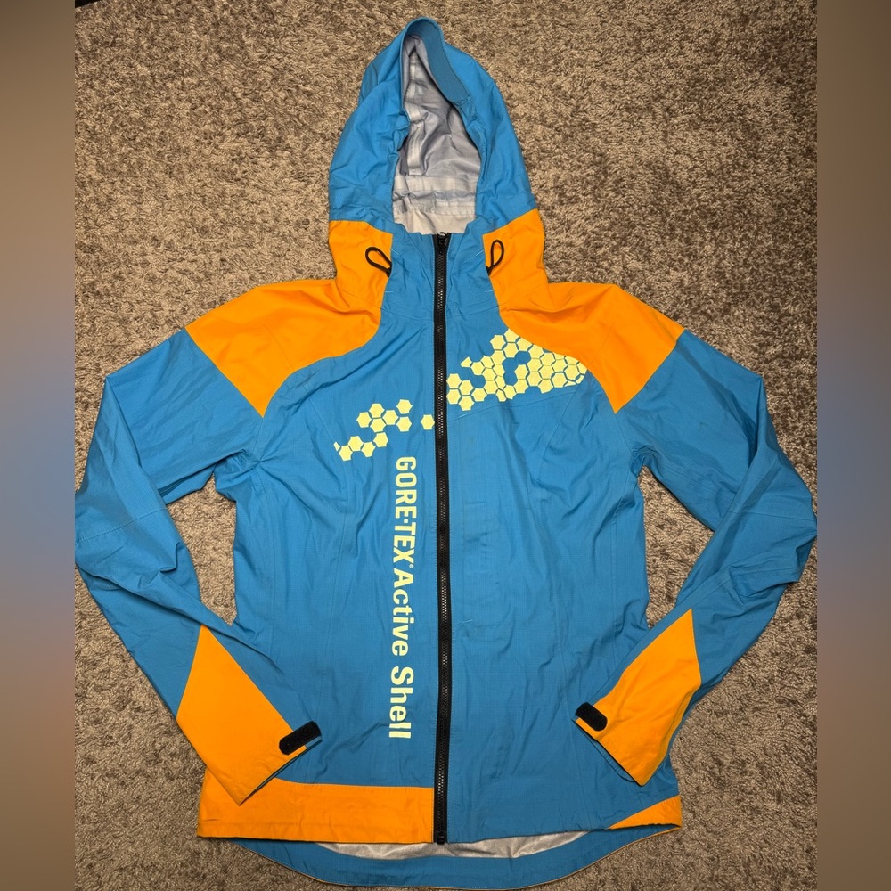 Goretex Active Shell Women’s Lightweight Jacket Full Zip Long Sleeve Outdoors XS